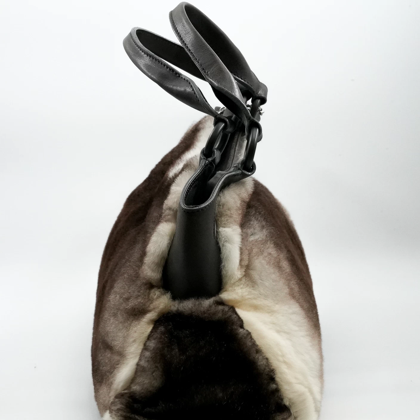     CARTIER Marcello Fur Shoulder Bag 