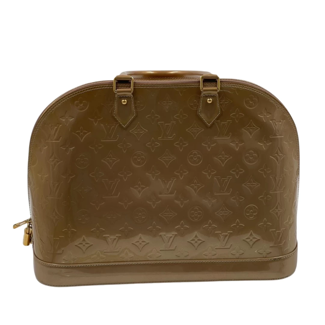     Monogram Vernis Alma Handbag 