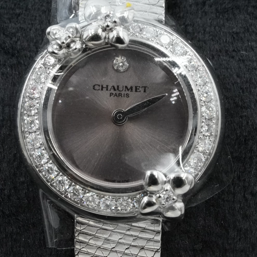     ساعة شوميه جوزفين الماسية والمجوهرات مع شبكة ميلانو 