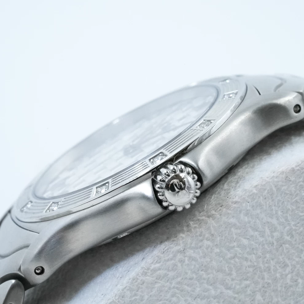     ساعة إيبل سبورت الكلاسيكية المرصعة بالألماس 