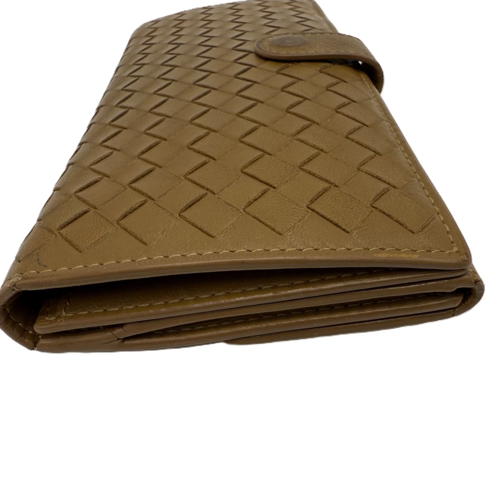     محفظة BOTTEGA VENETA Nappa Intrecciato Continental Camel 