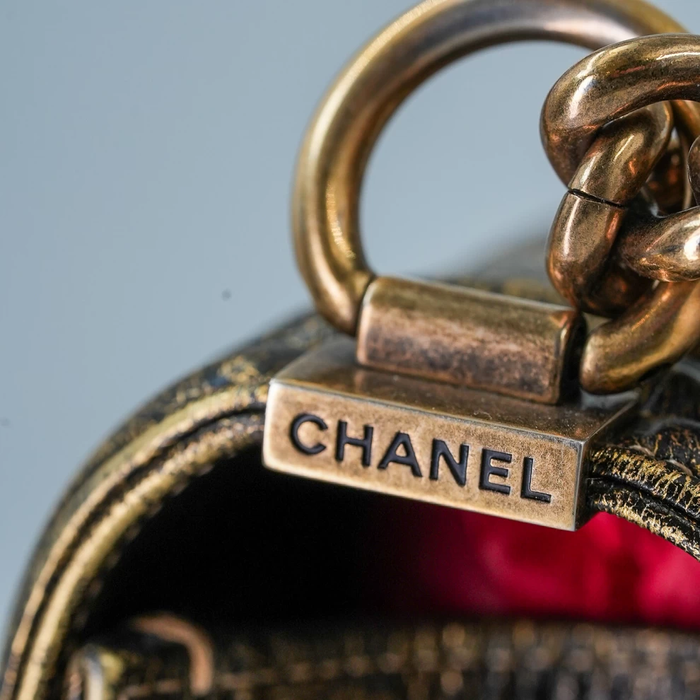     Chanel Boy Bag - Gold 