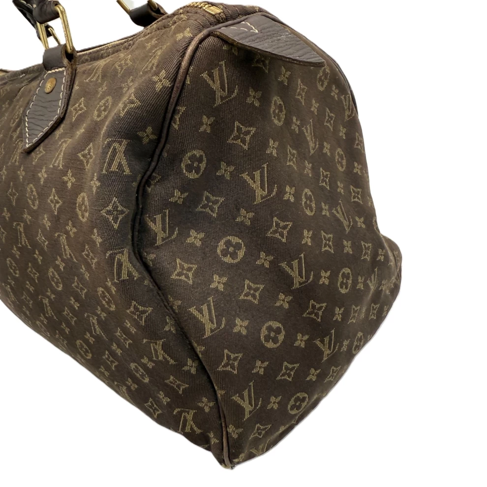     Louis Vuitton Monogram Mini Lin Canvas Speedy 30 Bag 
