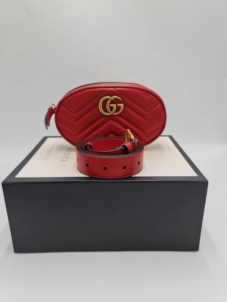     حقيبة غوتشي جي جي مارمونت ماتيلاس الجلدية 