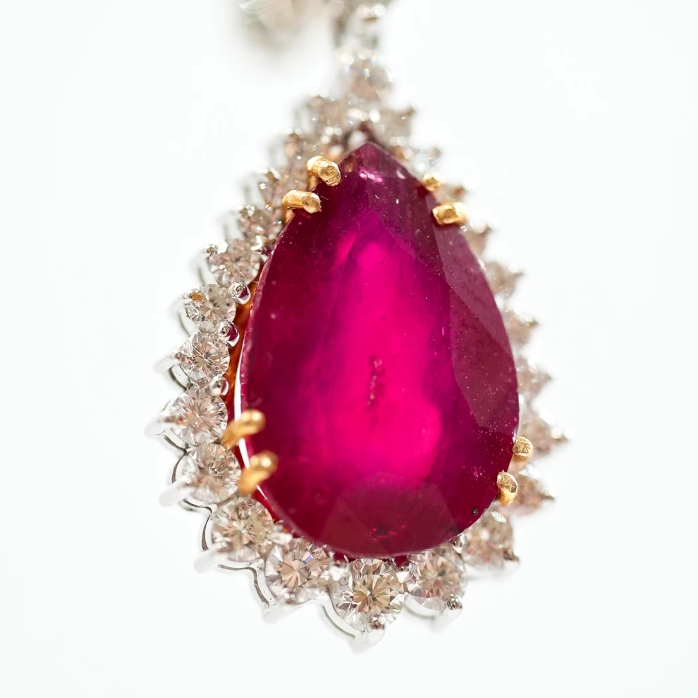     Ruby Earrings 