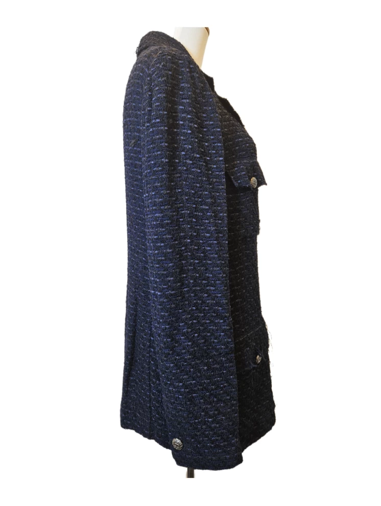     Chanel CC Buttons Timeless Tweed Jacket 