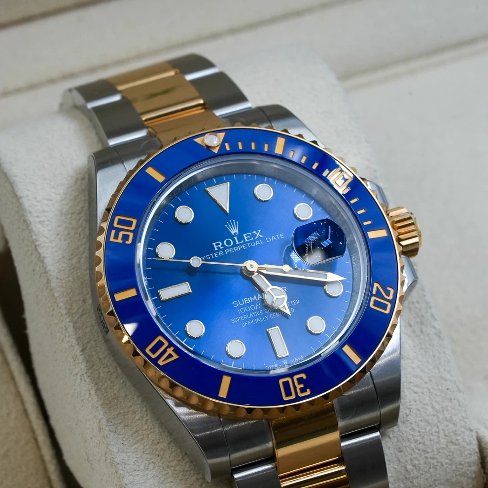 Rolex Submariner Date (Two-Tone Blue)
