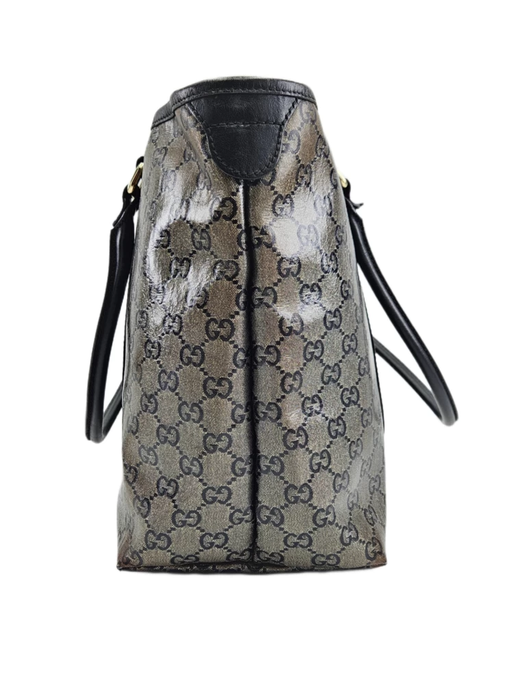     حقيبة جوتشي جوتشيسيما من القماش المغطى بطبعة جوي 