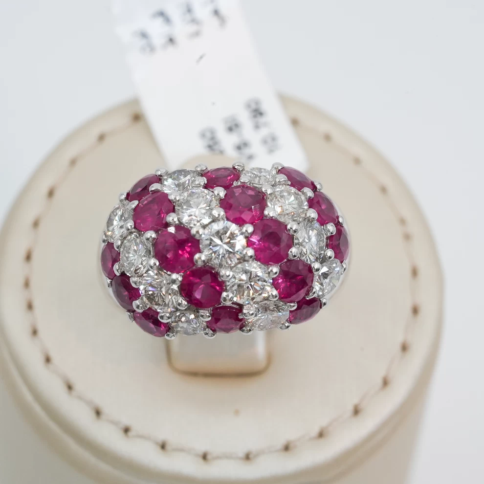     Diamond Ruby Ring 