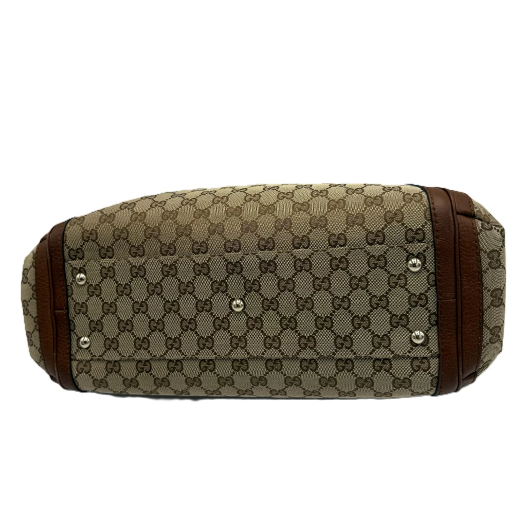     Gucci GG Canvas and Leather Bella Tote 