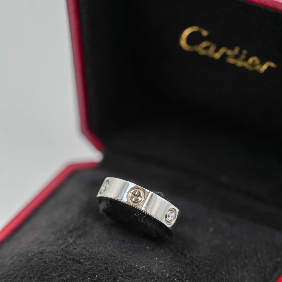 Cartier LOVE ring - White Gold