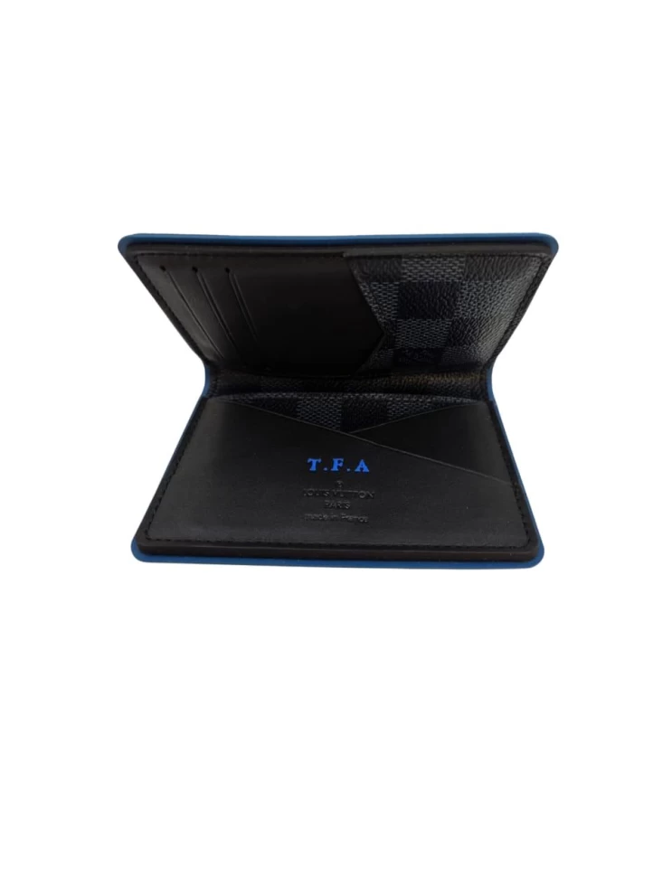     Louis Vuitton Pocket Organier Damier Graphite Canvas Menâ€™s wallet 