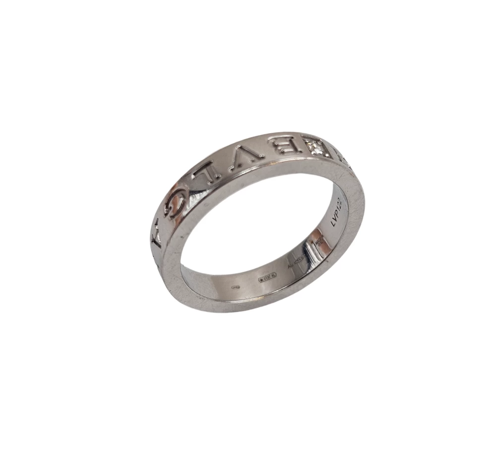    Bvlgari B. Zero 1 Essential White Gold Band Ring 