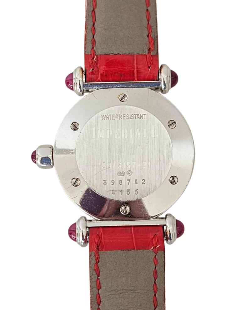     Chopard 18k White Gold Diamond Imperiale Lady Watch 