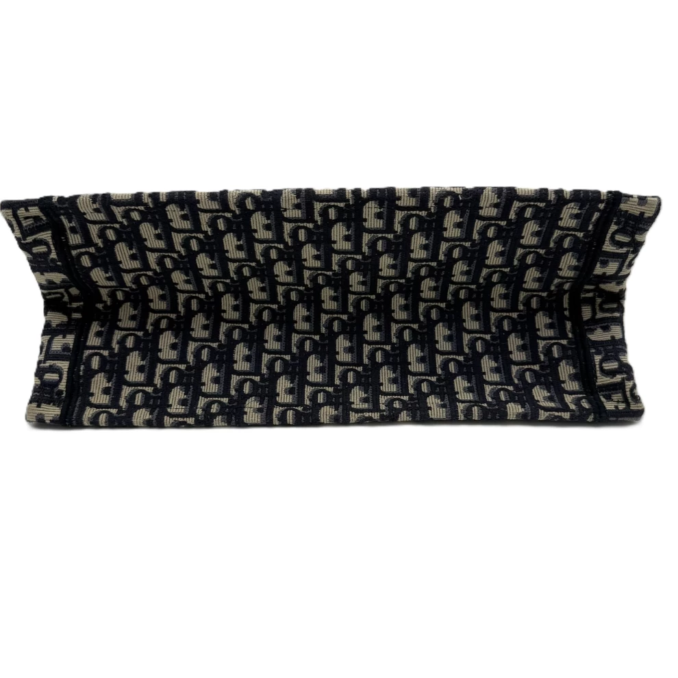     DIOR Book Tote Medium Oblique Navy 