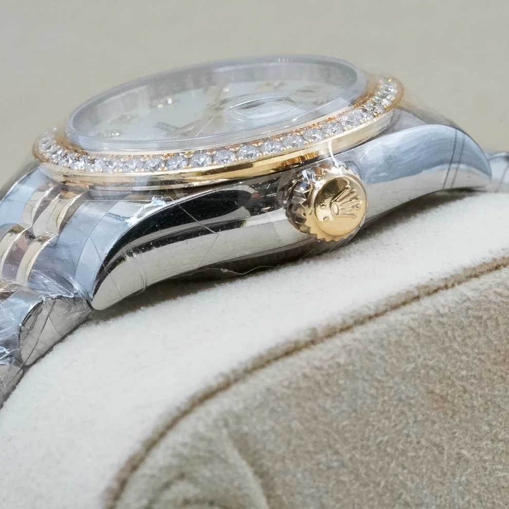     Rolex Lady-Datejust Two-Tone Diamond Watch 