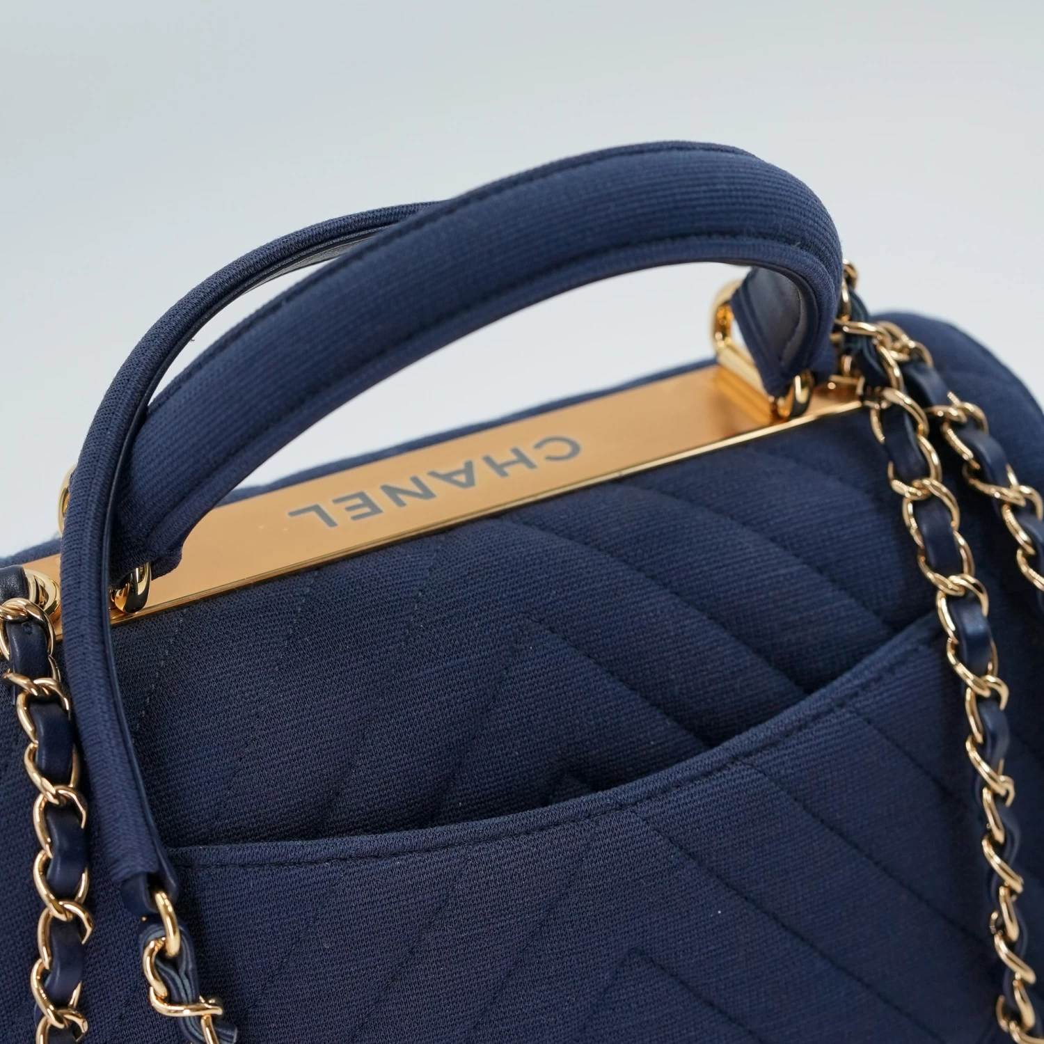 Chanel Coco Handle bag - Navy Blue