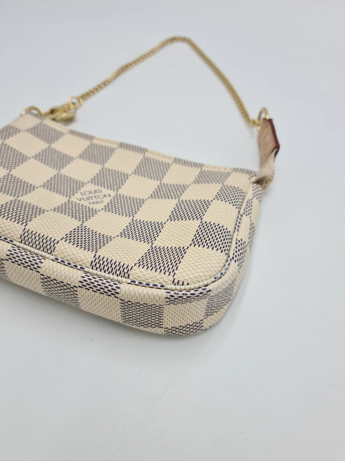     Louis Vuitton Damier Azur Canvas Mini Pochette 