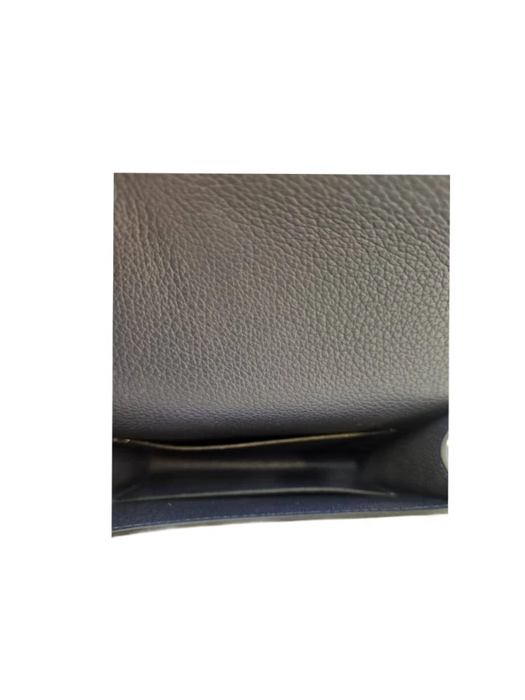     محفظة هيرمس إتش كونستانس سليم بلو نوي إيفركلور الجلدية 