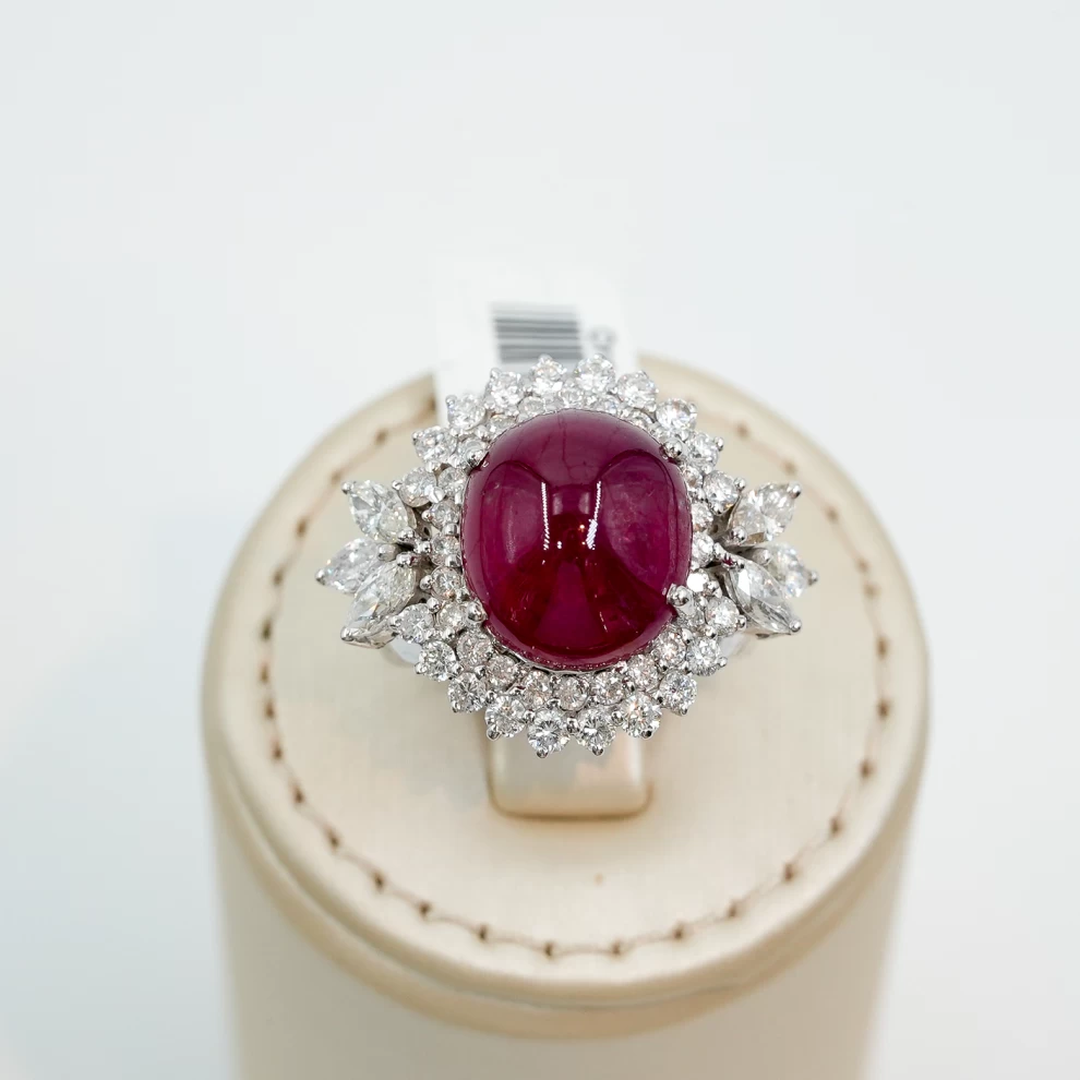     Diamond Ruby Ring 