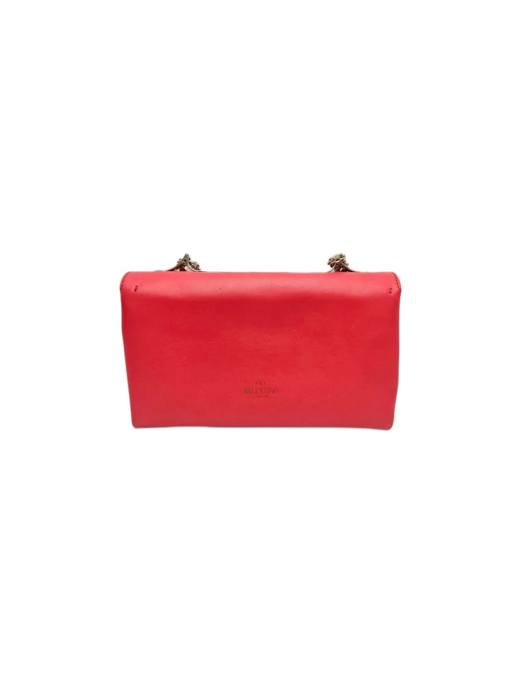     Valentino Leather Rockstud Va Va Voom Clutch Bag 