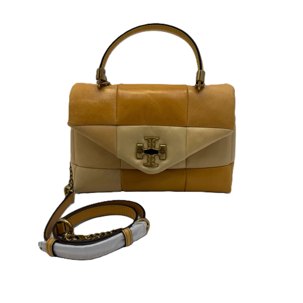     حقيبة توري بيرش كيرا المرقعة ذات المقبض العلوي 