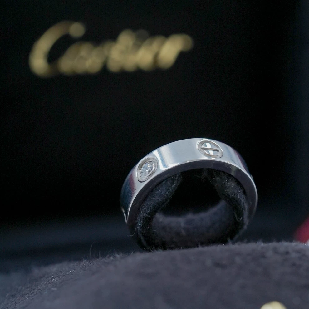Cartier LOVE ring - White Gold