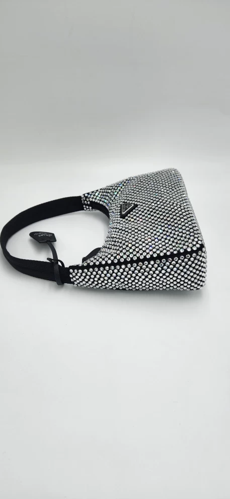     Prada Re-Edition 2000 Crystal Mini Bag 