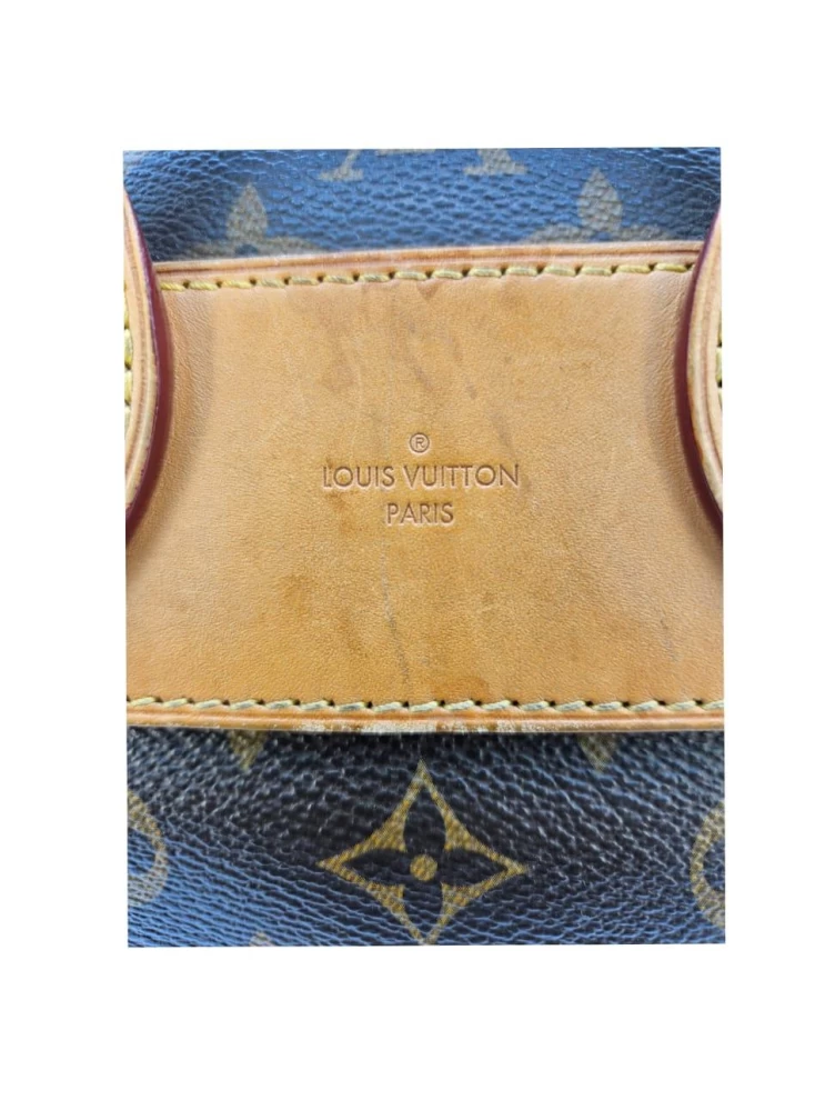     Louis Vuitton Eden Monogram Leather Canvas Bag 