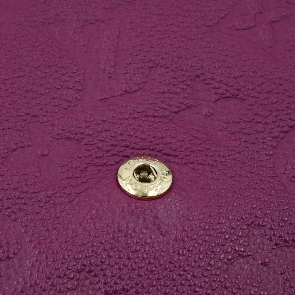     Louis Vuitton Flap Pouch in Fuchsia Monogram Empreinte 