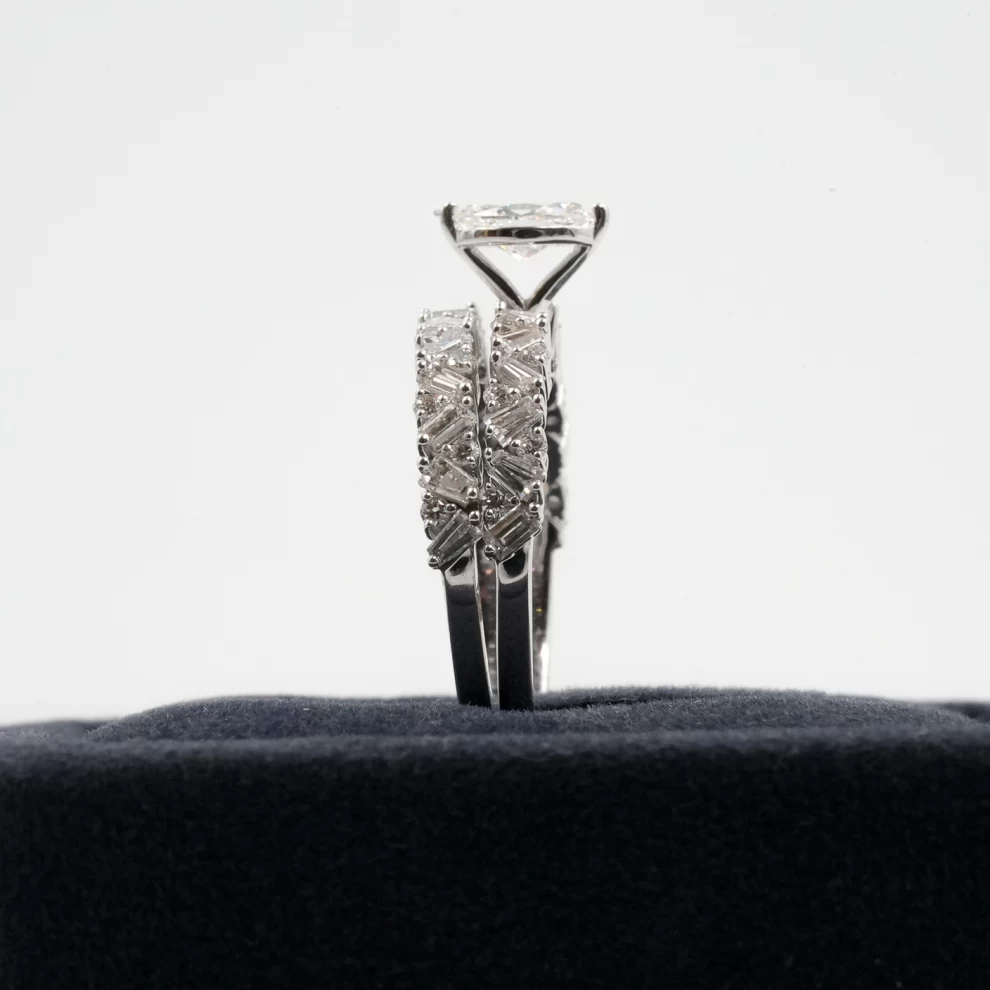     Diamond Twin Rings 