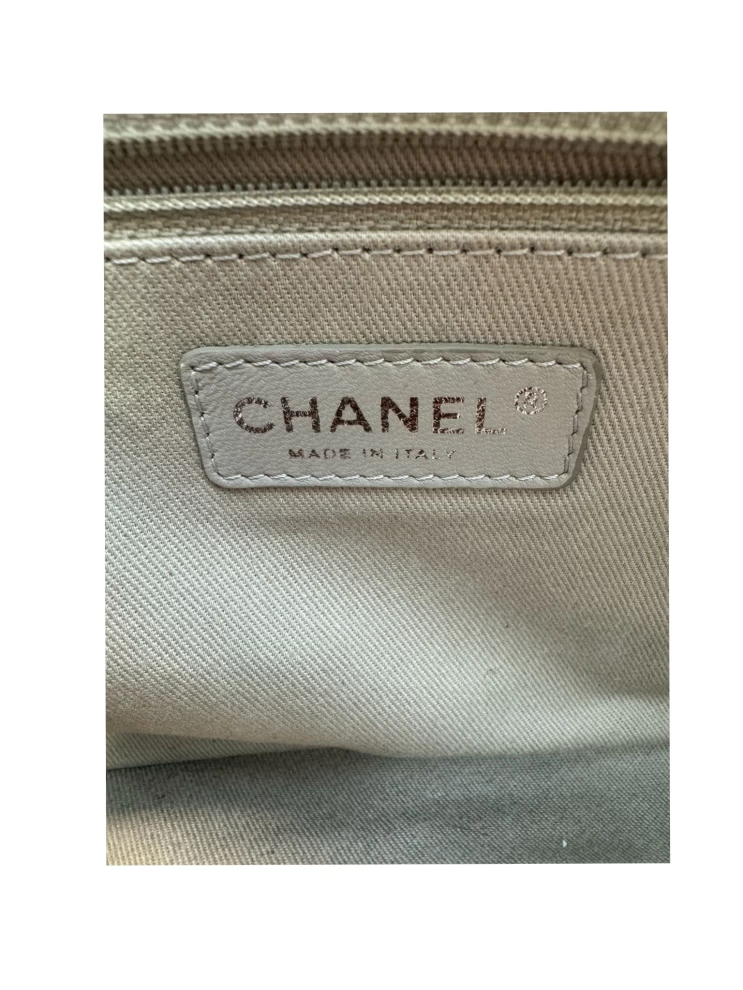     حقيبة كتف شانيل سهلة الفتح بسلسلة زرقاء SHW 