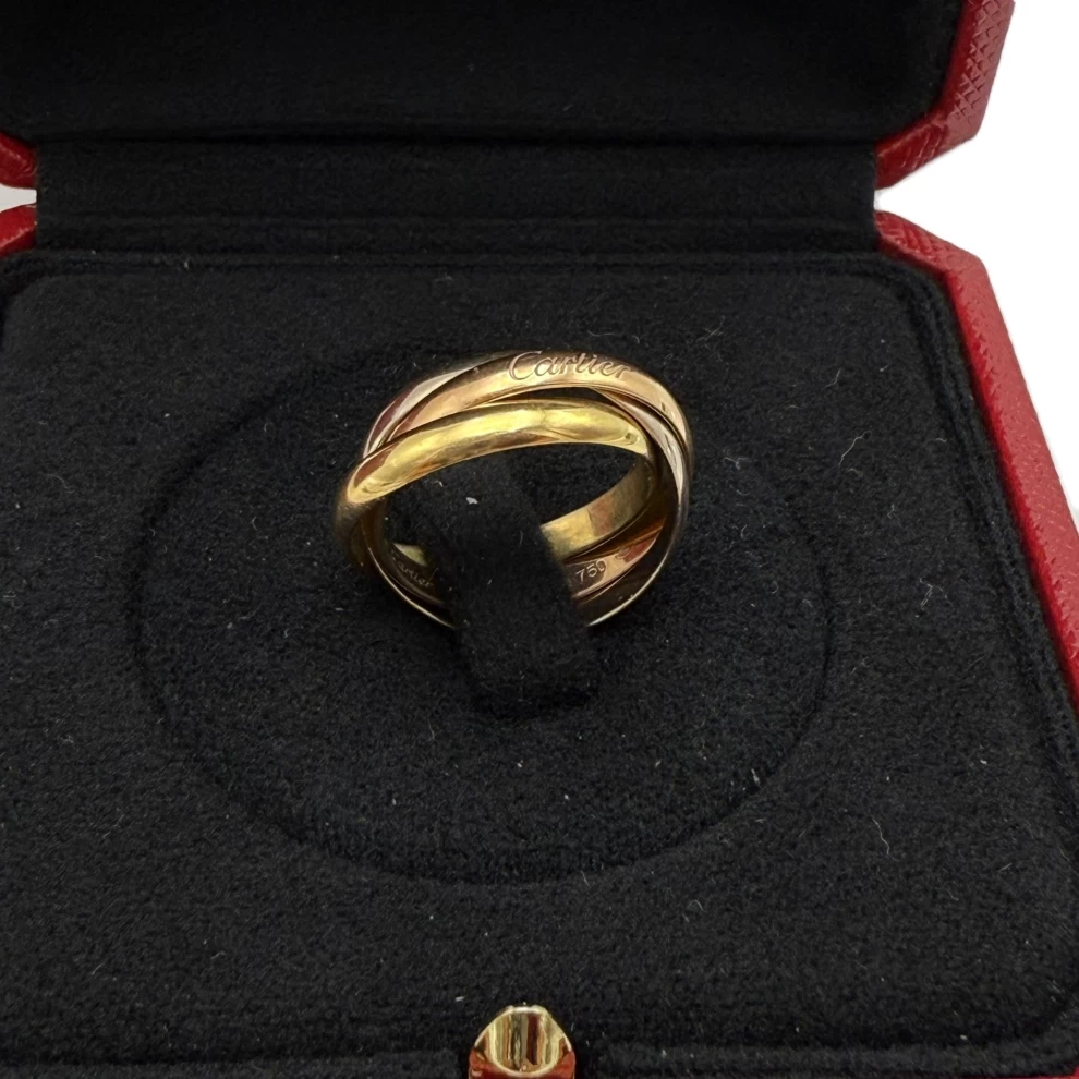     خاتم كارتييه ترينيتي XS 5.16 مم ذهب أصفر عيار 18 قيراط 