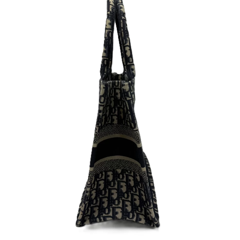     DIOR Book Tote Medium Oblique Navy 