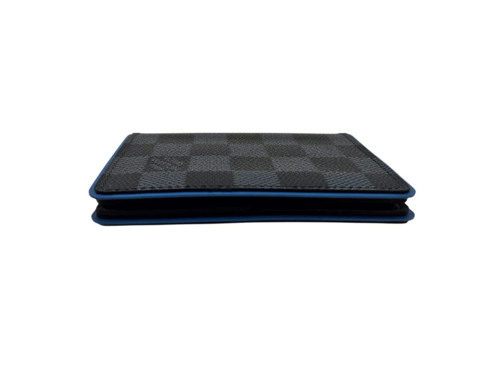     Louis Vuitton Pocket Organier Damier Graphite Canvas Menâ€™s wallet 