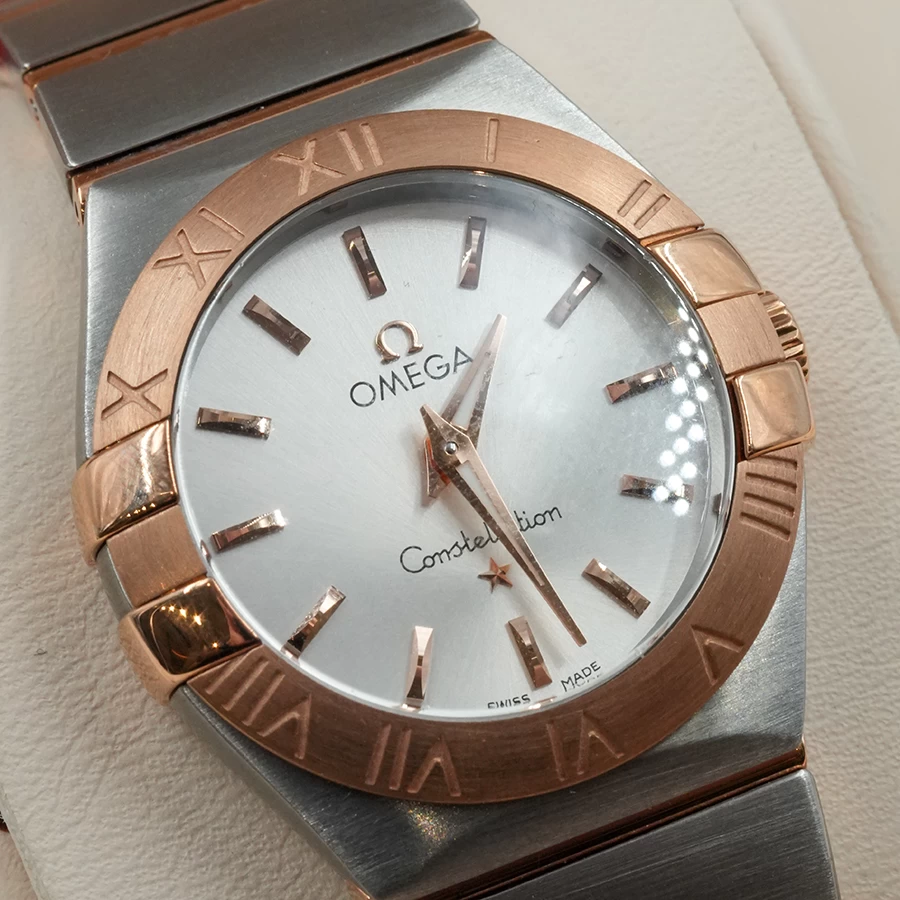     Omega Constellation 28mm - Steel & Sedna™ Gold 
