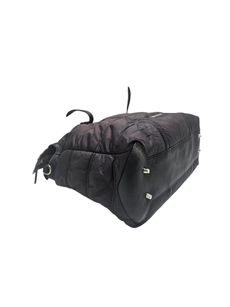     Burberry Nylon House Check Quilted Abbey Diaper Bag 