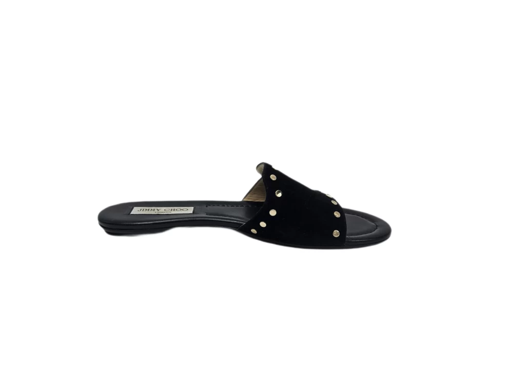     Jimmy Choo Studded Nanda Flats 40 EU 