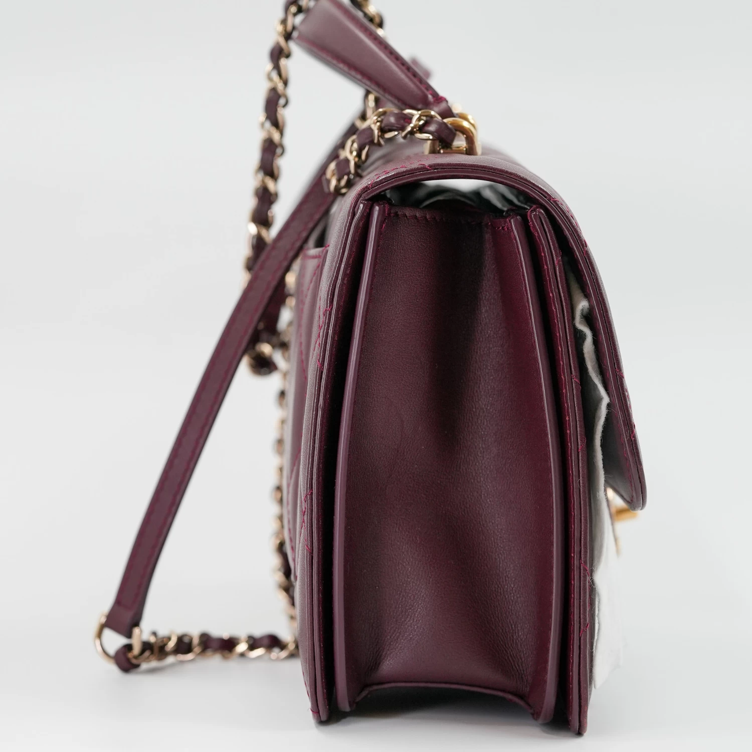 Chanel flap bag - Burgundy