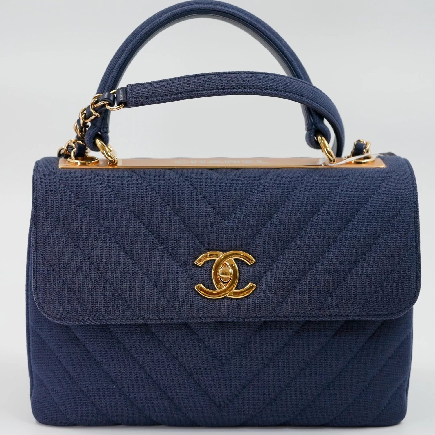 Chanel Coco Handle bag - Navy Blue
