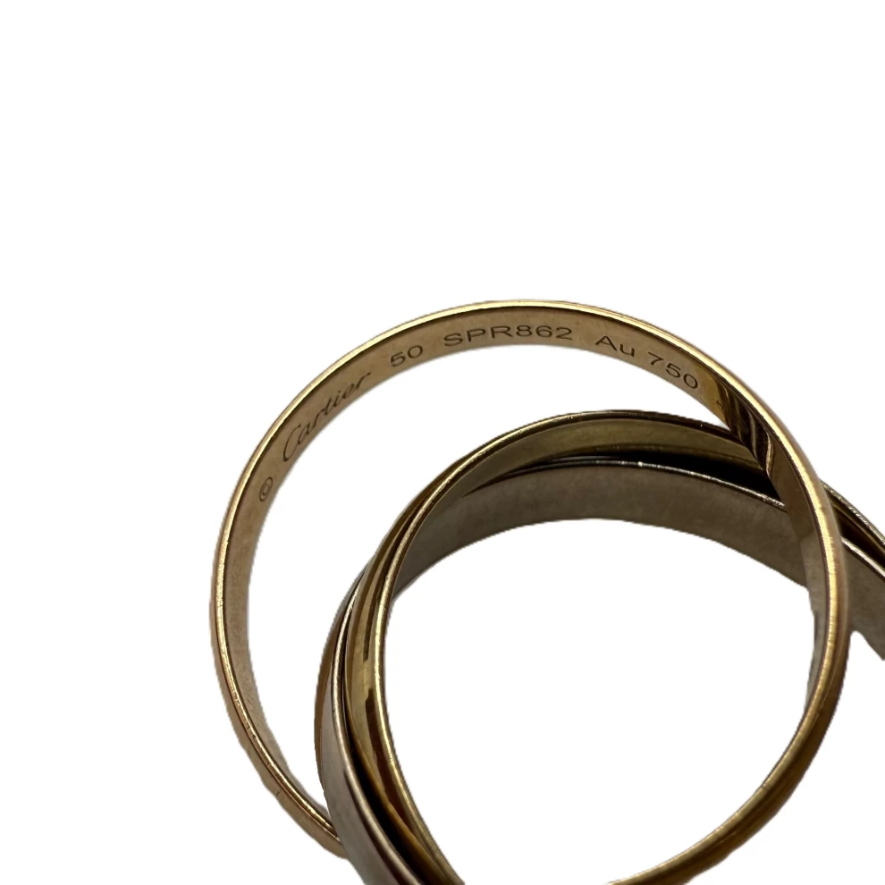     خاتم كارتييه ترينيتي XS 5.16 مم ذهب أصفر عيار 18 قيراط 