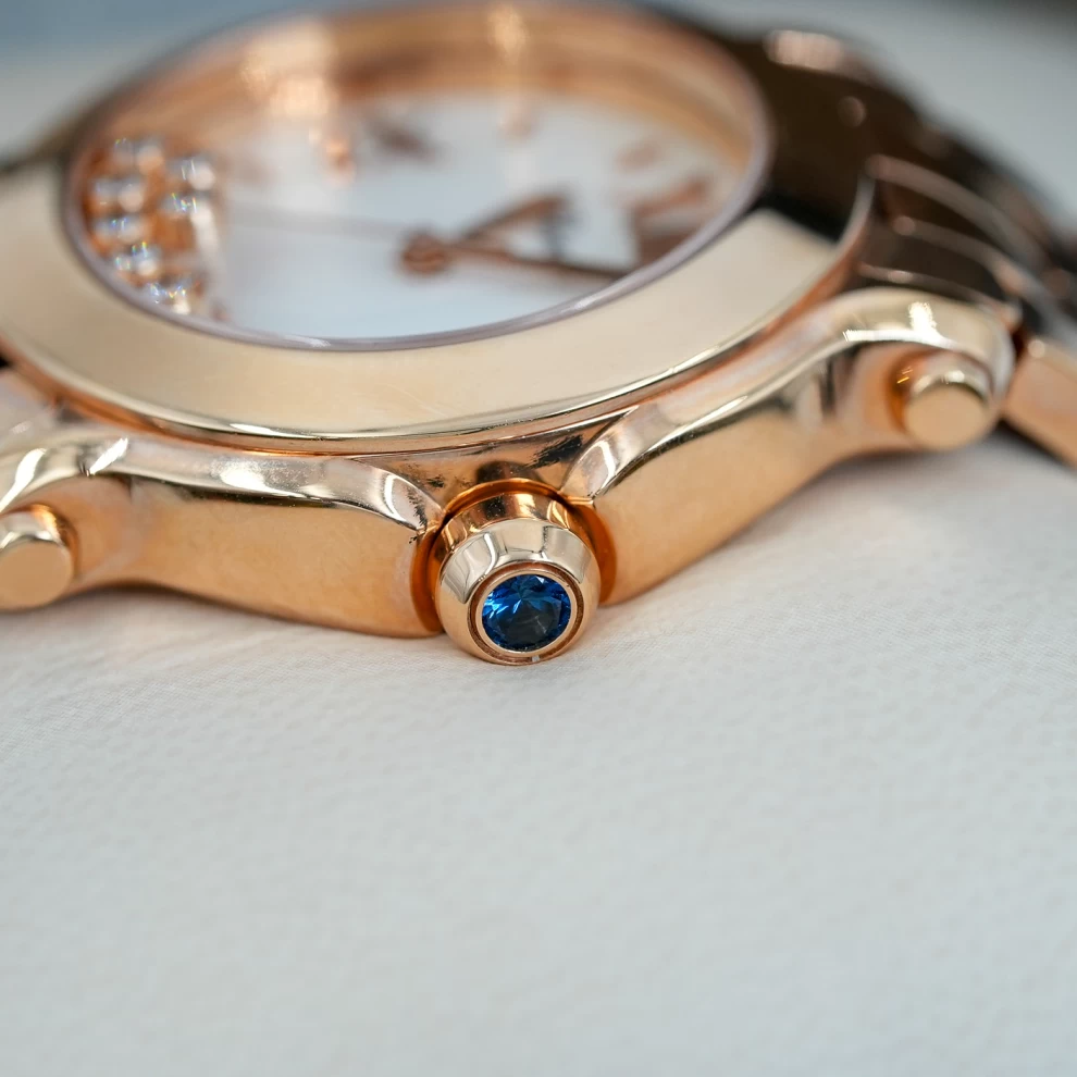 Chopard Happy Sport Rose Gold Watch