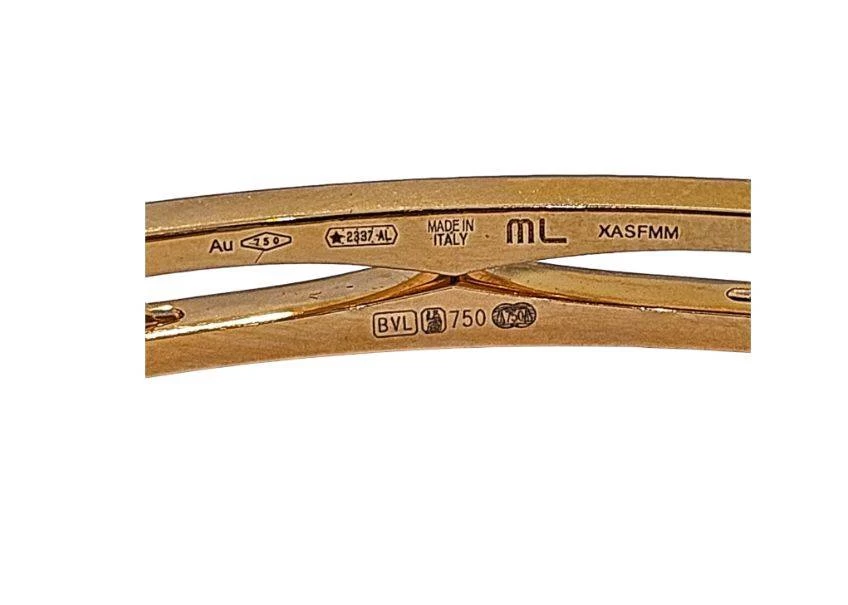     Bvlgari B. Zero 1 Logo Bracelet size 18 