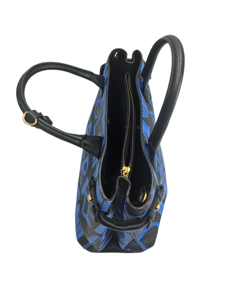     Burberry Medium Graffiti Banner Bag 