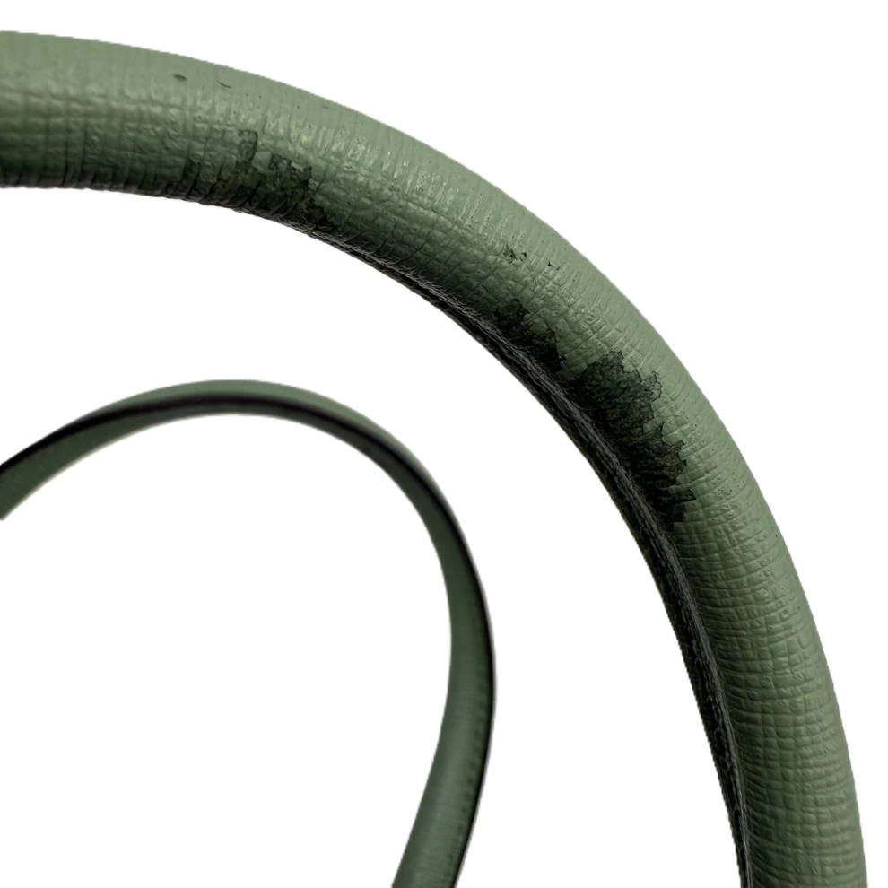     حقيبة فندي ميني 2جورز توت من الجلد باللون الأخضر الباهت 