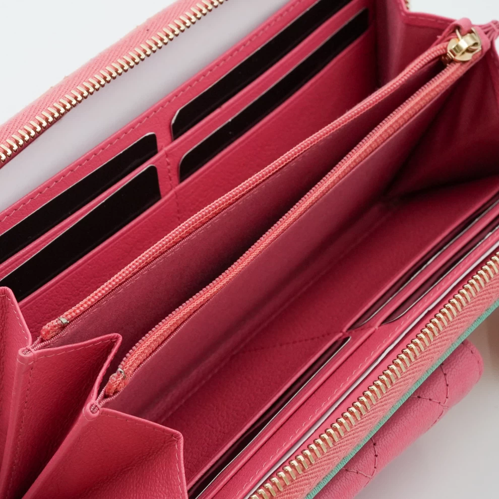     Chanel Quilted Tri-Fold Wallet 