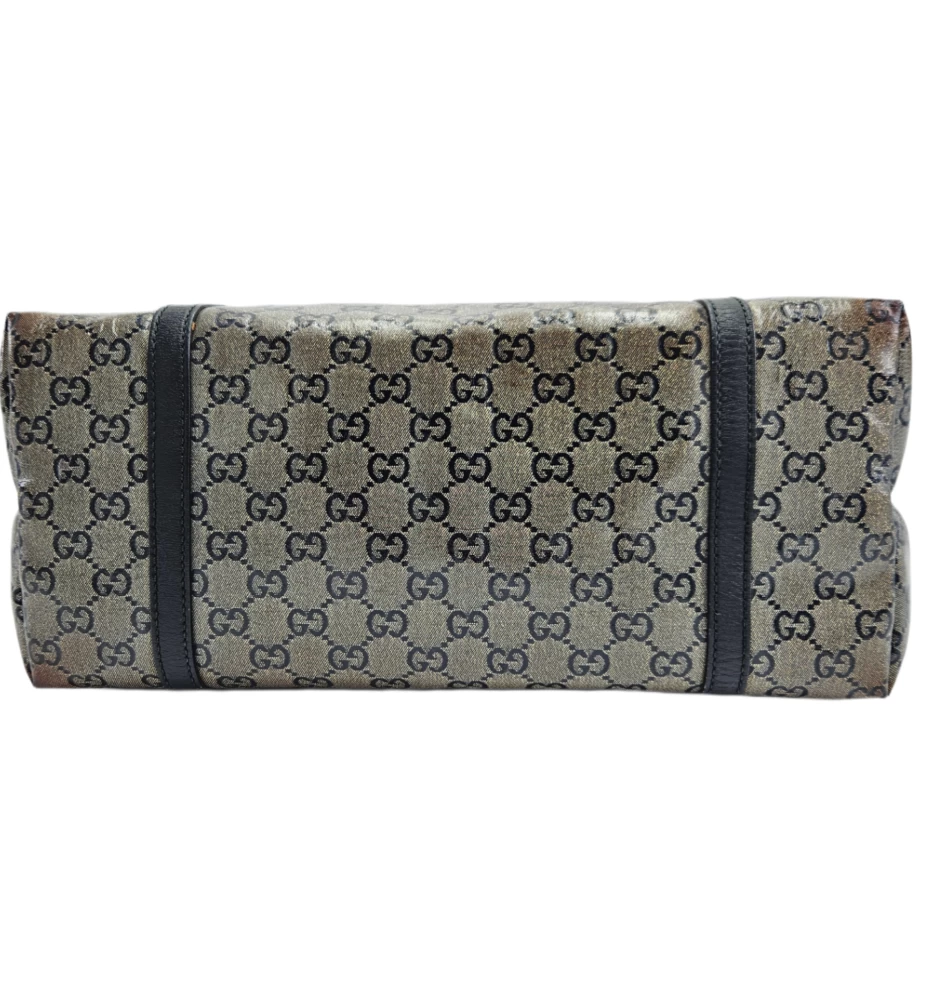     حقيبة جوتشي جوتشيسيما من القماش المغطى بطبعة جوي 