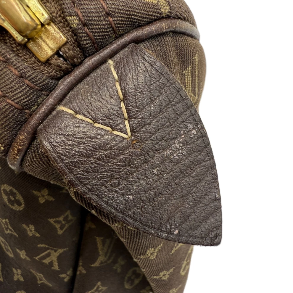     Louis Vuitton Monogram Mini Lin Canvas Speedy 30 Bag 