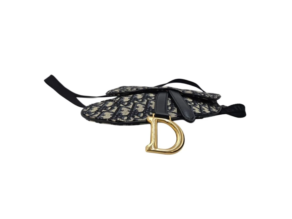     Dior Oblique Canvas Saddle  Waist  Belt Bag 