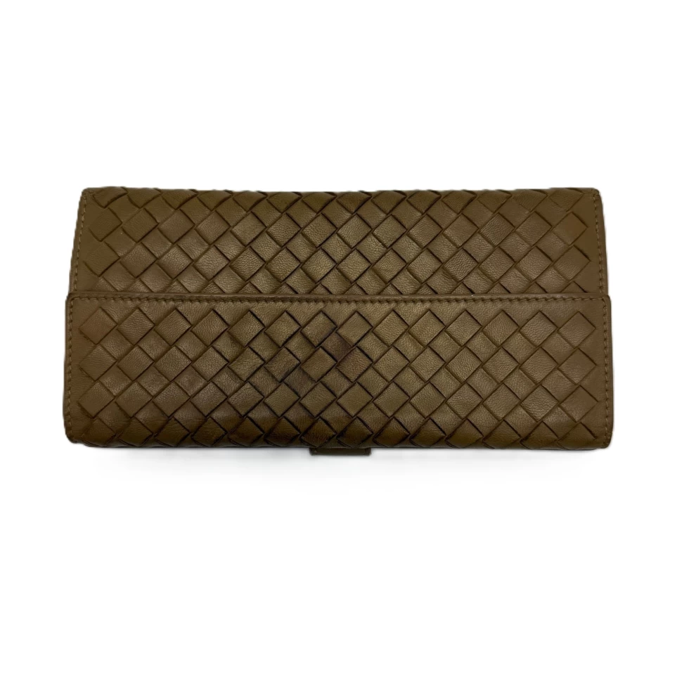     محفظة BOTTEGA VENETA Nappa Intrecciato Continental Camel 
